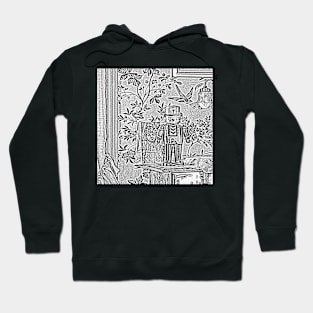 Still Life #1 in Black & White Hoodie